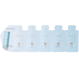 
Caitang makeup liquid foundation small round tube color card sample medium sample test set makeup concealer clear flawless genuine product