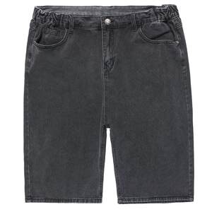 Summer thin denim shorts, men's loose straight pants, pants, fat people, chippeed horse pants, fat, increase size