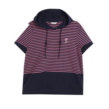 Milanden short-sleeved T-shirt striped casual thin