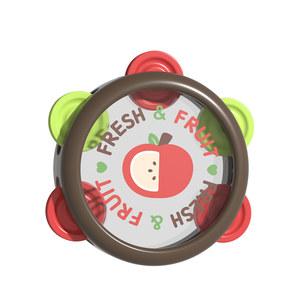 Children's toys hand-patterned drum baby percussion instruments baby tambourine education early childhood education over 6 months old hand-rapping bell