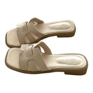 
Soft and comfortable ~! Old Qianfeng ins vacation gentle sandals for women in summer breathable non-slip outer flip flops