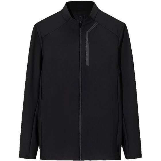 
ANTA executive jacket stand collar sports coat men's 2026 spring new knitted jacket top crisp windbreaker