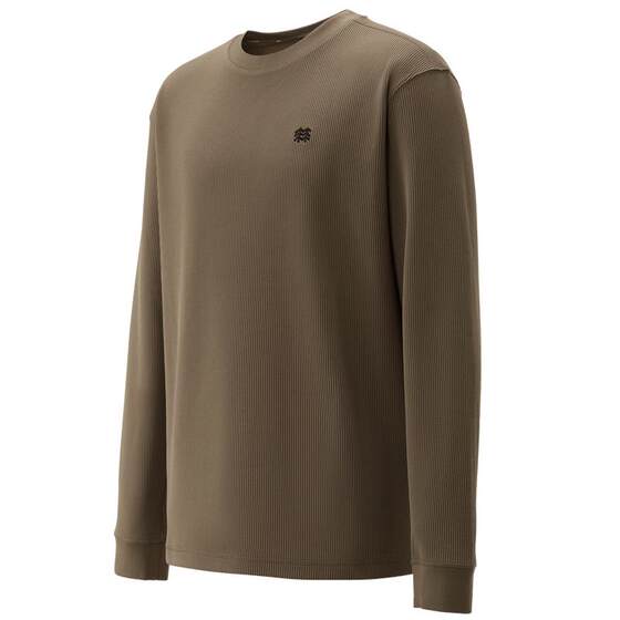 
KOLON SPORT outdoor casual clothes sun protection UPF50+ men and women same waffle long-sleeved T-shirt