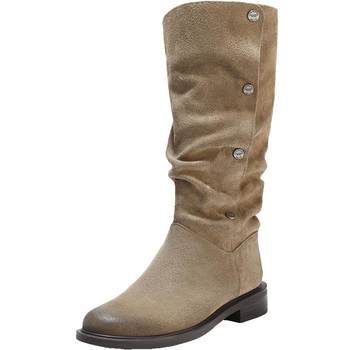 Wu Qianyu's same Belle women's boots Wilderness Letter Western cowboy boots plus velvet snow boots long boots 3QFC3D pre