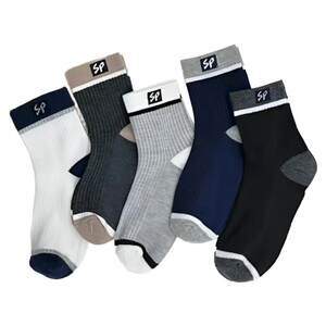 sp trendy mid-calf socks for men, all-match casual and fashionable sports socks for all seasons, absorb sweat and deodorize