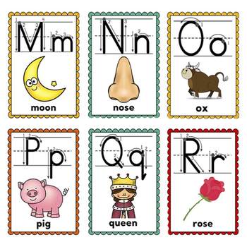 26 English letters English word card plastic wrap teaching aids