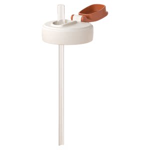 
Rikang direct drinking straw cup lid 5cm water cup direct drinking cup milk bottle wide diameter PPSU nozzle straw original accessories