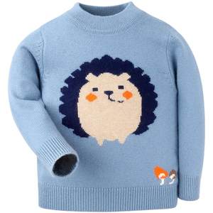 
Children's Cashmere Sweater Boys' Sweater Cartoon 2025 Autumn and Winter New Pullover Baby Knitted Baby Boy's Cardigan