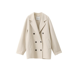 
[Get it for 789 yuan] Classic high-end double-sided woolen coat full wool short woolen coat for women in autumn and winter