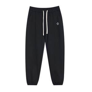 
The accurate straight-leg sports trousers spring new men's casual trousers versatile running loose outdoor cuffed sweatpants