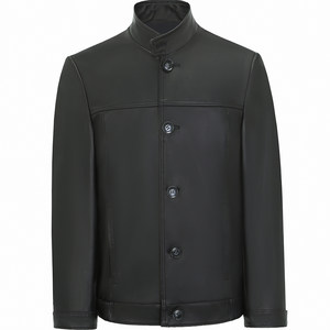 
Beast King genuine leather leather jacket sheep men's leather leather jacket, new casual slim men's jacket trend in autumn and winter