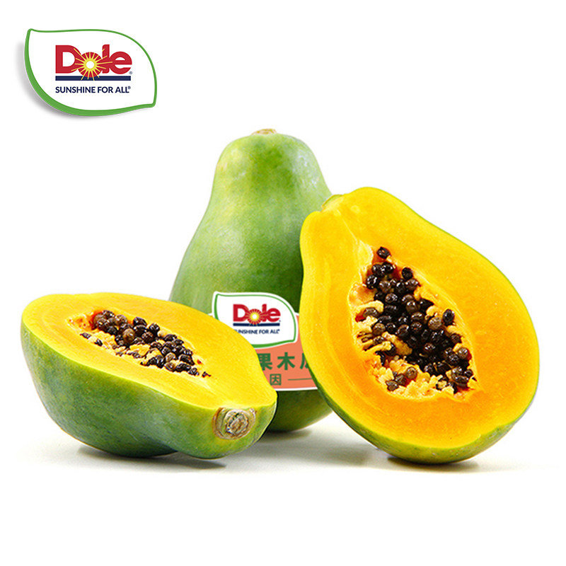 菲律宾进口，Dole 都乐 非转基因木瓜 4只装/单只350g+ 券后29.9元包邮