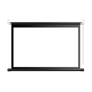 
Jiangnan Hongye Projection Screen Household Manual 84-inch 100-inch 120-inch Hand Drawn Curtain Projector Screen HD 4K Wall-mounted Curtain Projector Screen Projection Film