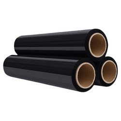 Thickened black winding film large roll 20kg
