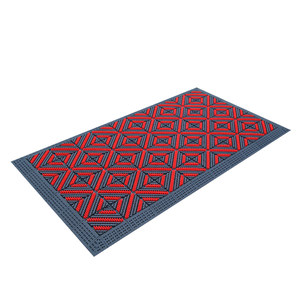 
Outdoor anti-slip rubbed dirt entrance floor mat entrance front door foot mat plastic door mat outdoor waterproof commercial carpet