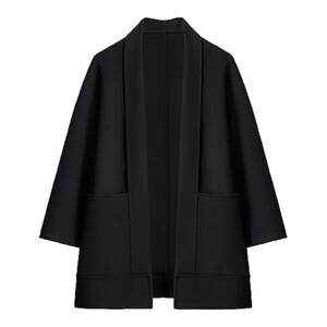 
Autumn and winter wool cardigan double-sided wool coat for men's mid-length Korean wool trench coat casual wool coat