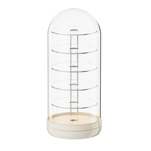 
Adorable building block display box rotating blind box ornaments toy figure display cabinet dust-proof acrylic transparent storage box