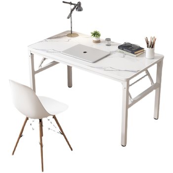 Folding table, home computer table, dining table, no installation required