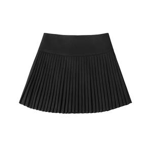 
Accordion pleated pleated skirt for women in autumn and winter woolen A-line high-waisted skirt for small people to look slim and versatile fine pleated skirt