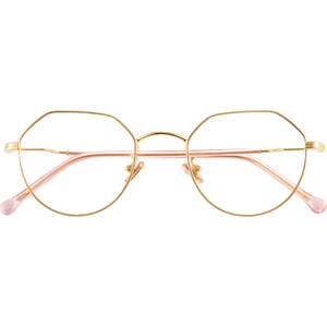 Wanxin myopia glasses female plain glasses net red frame literary irregular mirror frame can be equipped with myopia m60063