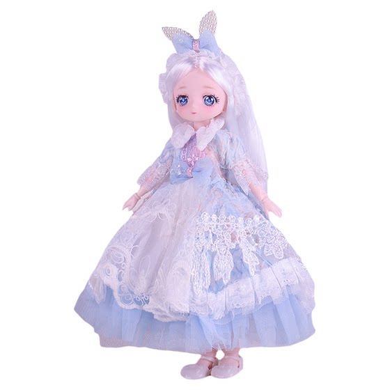 
Bar Doll Girl Princess Toy Children's Doll Little Girl Birthday Gift 2025 New 3 Years Old 4 Dressing Set