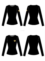 [Xiao Yuan R · G] Осенний и зимний домашнее искусство гимнастика Тренировка с длинными рукавами (модель Xiaotao xin)