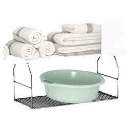Basin storage rack wall-mounted bathroom cabinet storage rack