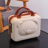 Портативный чемодан, маленькая сумка-органайзер, в корейском стиле, с медвежатами, 14 дюймов, 16 дюймов