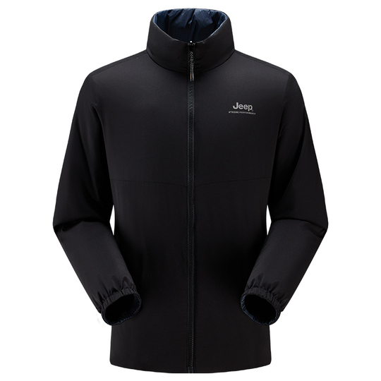 Veste Coupe-vent Imperméable Jeep Taille 4XL - Neuf Avec étiquettes, Style Matelassé Avec Capuche - Homme