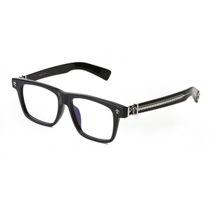 Jian Danluo's heart glasses frame men's and women's big frame widened transparent black frame myopia glasses shelf plate coarse frame large size
