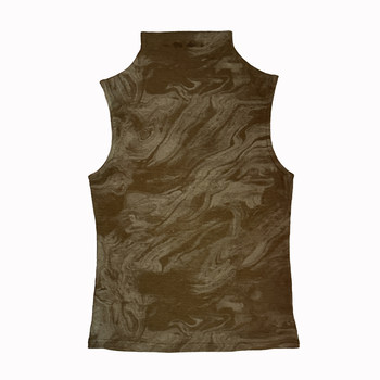 Tie dye vest women's slim unique premium sleeveless top