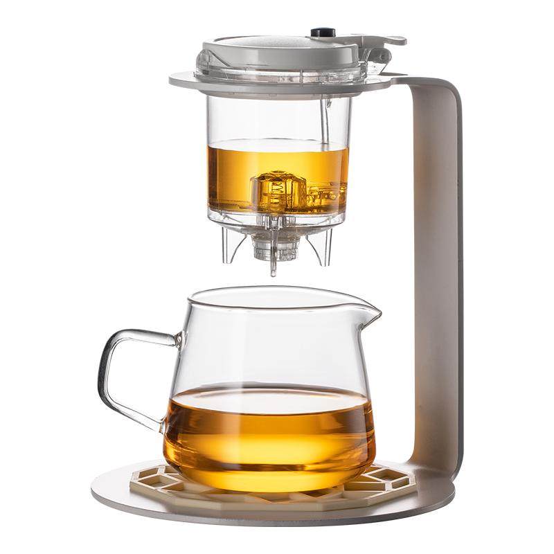 Glass Tea Maker Lazy Automatic Kung Fu Tea Set | Tea Water Separation ...