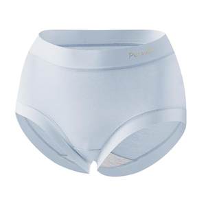 Underwear cotton female 7A antibacterial whole cotton crotch 2024 new ventilation abdomen, hip hip trace, middle waist women's briefs
