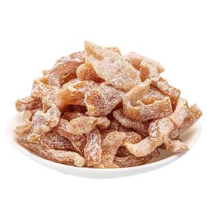 
High-quality Yanjin Jiuzhi tangerine peel strips in bulk, dried orange peel ready-to-eat silk, canned candied fruit snacks for pregnant women