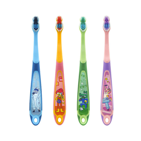 
Norwegian jordan infant and child toothbrush 6 to 12 years old baby training tooth guard soft-bristle toothbrush double