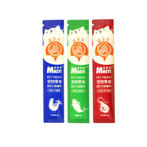 Mesti cat strip snack stocks 100 whole boxes of prebiotic nutrition kitten wet grain package official flagship store
