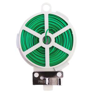 
Iron wire gardening bundling wire multi-functional cable tie plastic climbing wire fixing wire bundling fixed wire fine wire