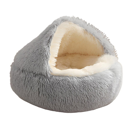 
Cat nest for all seasons, semi-enclosed cat sleeping nest, safe and thickened, warm house, dog house, pet supplies in winter