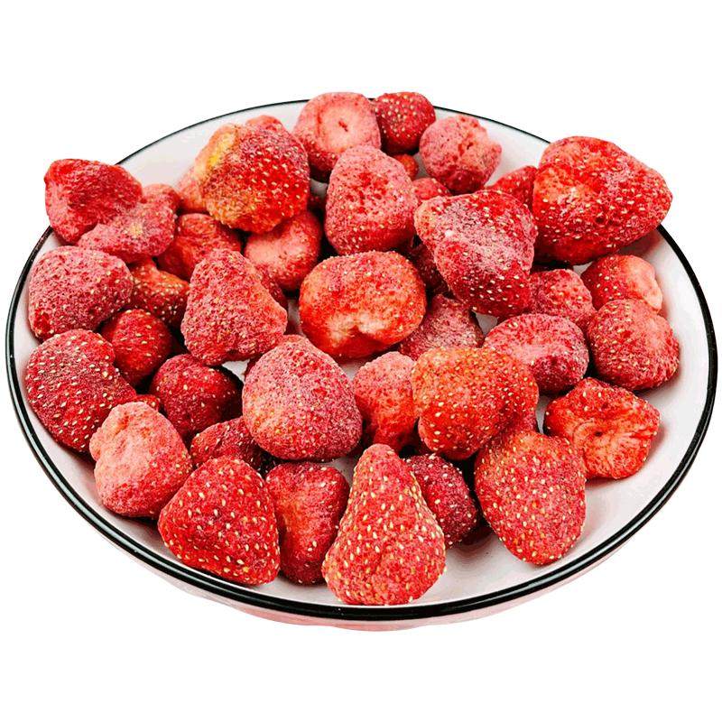 Fraises tranchées lyophilisées – En vrac 0,5 kg – Sans additifs | Sans OGM | Sans sucre ajouté