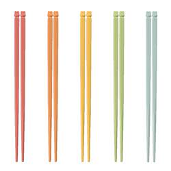 Kangbach Ji rabbit eating chopsticks alloy household public chopsticks high temperature resistant, non-slip, durable, wear-resistant, easy to clean, cute chopsticks