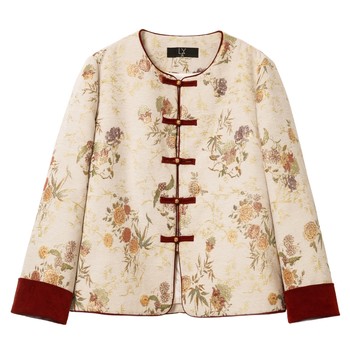 
Large size women's blue tone elegant suit