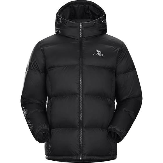 Camel outdoor down jacket 25 winter men and women thickened warm and water-repellent waterproof bread jacket versatile jacket