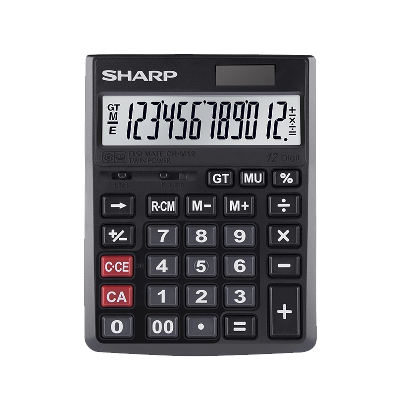 SHARP 電子計算尺 COMPET PC-1100 関数電卓 蛍光表示管 昭和レトロ 状態難あり Sharp\u0027s early desktop calculator