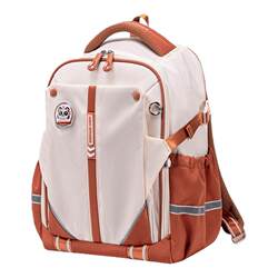 Children's schoolbags for female primary school students with large capacity to reduce burden and lightweight