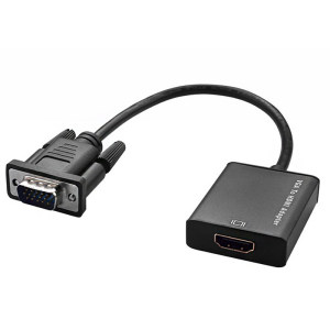 
vga to hami cable head hdmi converter laptop connection hdml TV HD cable vja adapter