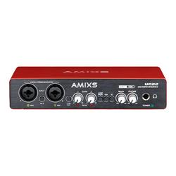 Amixs Recording Sound Card Mobile Phone Live Broadcast Professional Arranger Musical Instrument Guitar Playing Singing Recording Complete Set Of Usb External Microphone