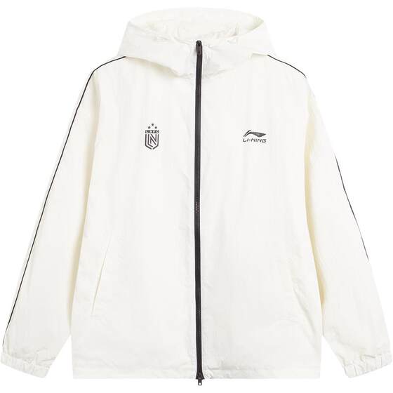 Li Ning Jacket Men's Spring Couple Retro Fan Stand Collar Jacket American Casual Loose Top Sports Windbreaker Women