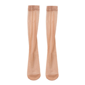 Mengyun Mids Stockings Instead of Hooks Summer Ultra -thin Mid -length Middle Socks, flesh -colored female semi -invisible half -tube socks