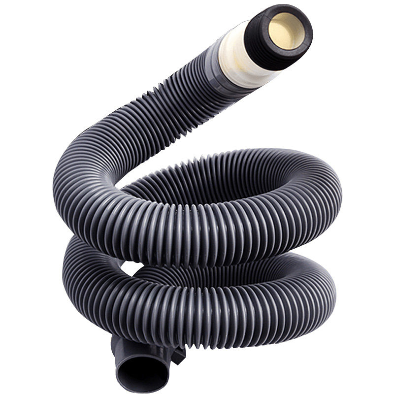 Tubo Di Scarico Ondulato Per Camper E Roulotte Spares2go - 5 Metri, Ø 32 Mm + Adattatore Per Connettore