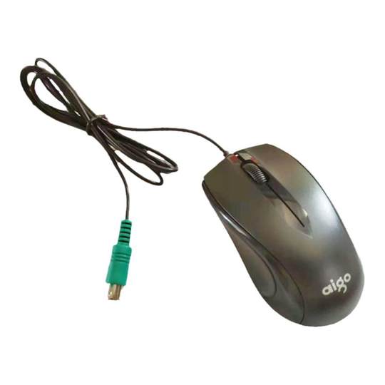 Patriot Round Mouth PS2 Interface Mouse - Wired Office Mouse for Lenovo ...